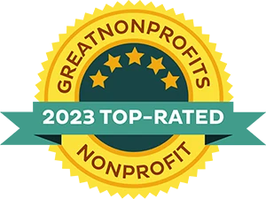 GreatNonprofits 2023 Top-Rated Nonprofit award